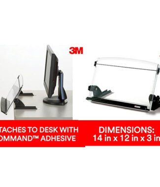 3M Adjustable Document Copy Holder DH630